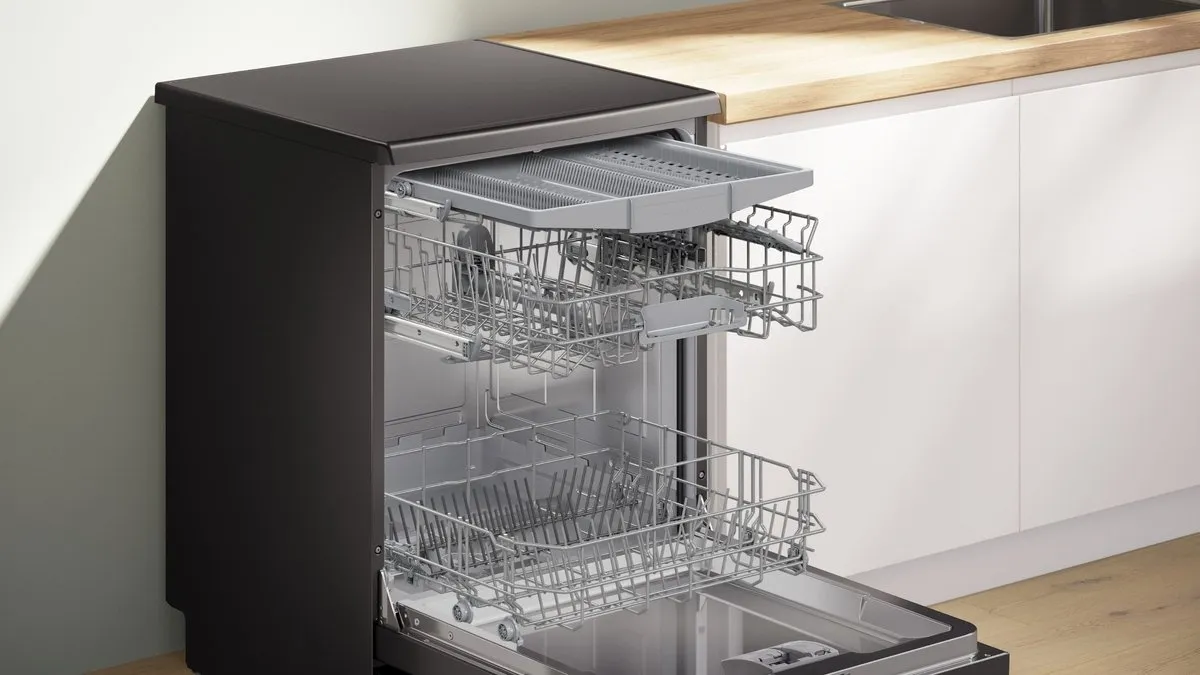 Bosch SMS4HVC03E Vrijstaande Vaatwasser 14 Couverts - Zilver