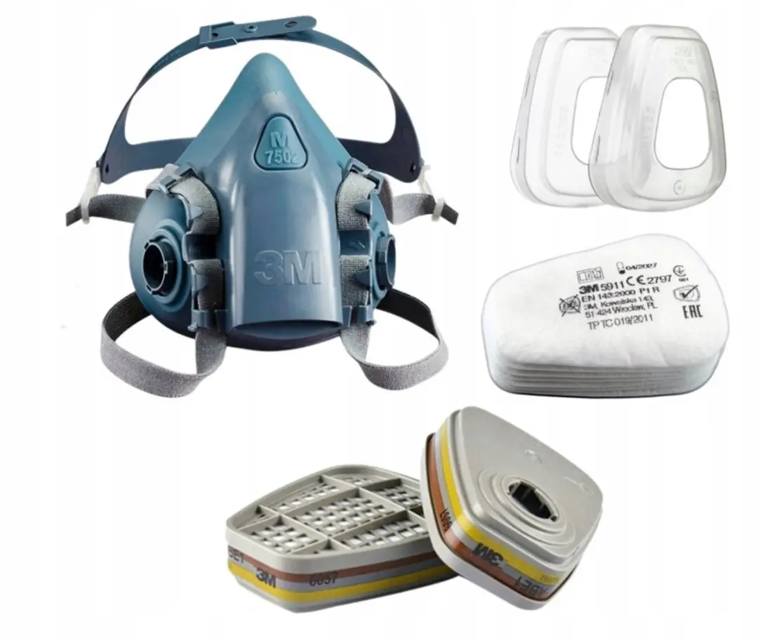 3M 7502 Halfmasker Set M ABEK1