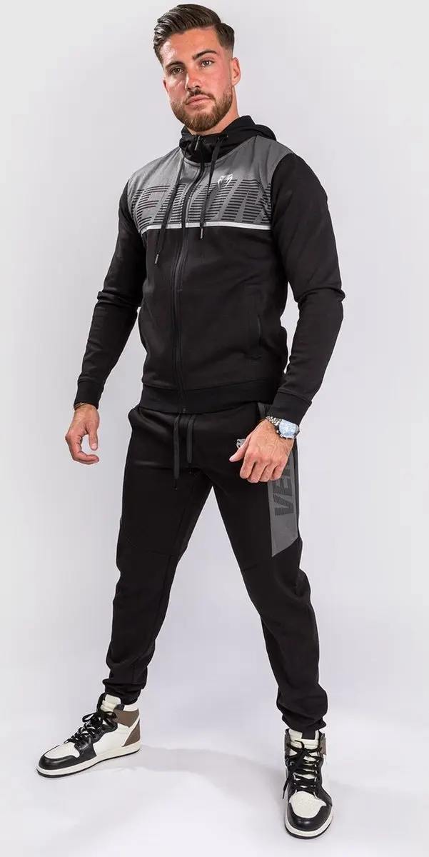 Venum Laser ZX Hoody - Zwart/Grijs S