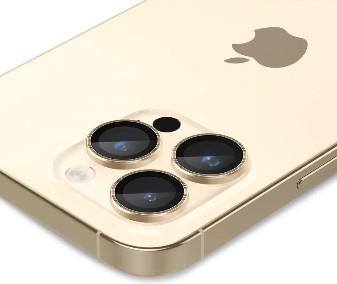 Spigen Optik EZ Fit AGL05598 Camera Beschermer - 2 Stuks - Goud - afbeelding 6 van 6