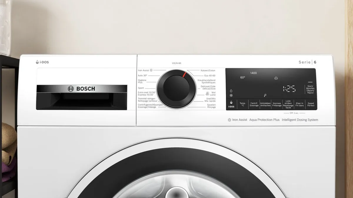 Bosch Serie 6 WGG244FCFG Wasmachine 9kg - 1400rpm Wit