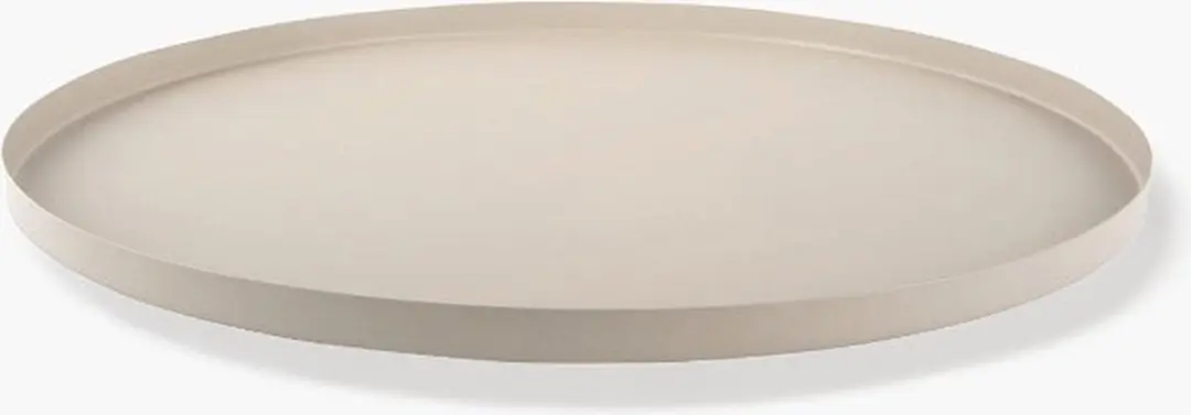Present Time Dienblad Round PT3536WG - Grijs Ø39,5cm