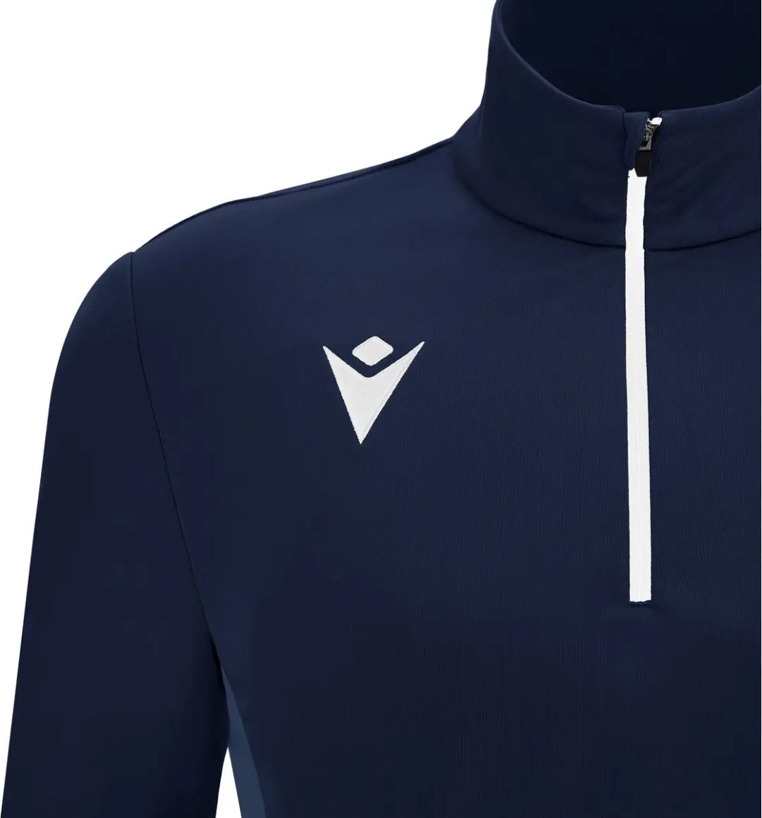 Macron Victory Piave Ziptop Heren - M Marine/Wit