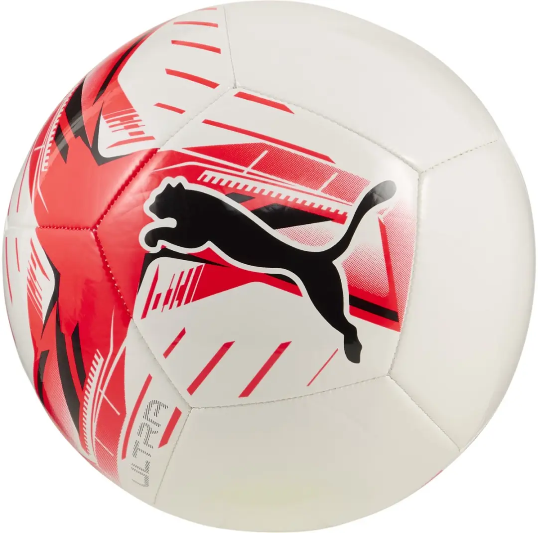 PUMA Ultra Graphic Voetbal 3 - Wit/Rood/Zwart