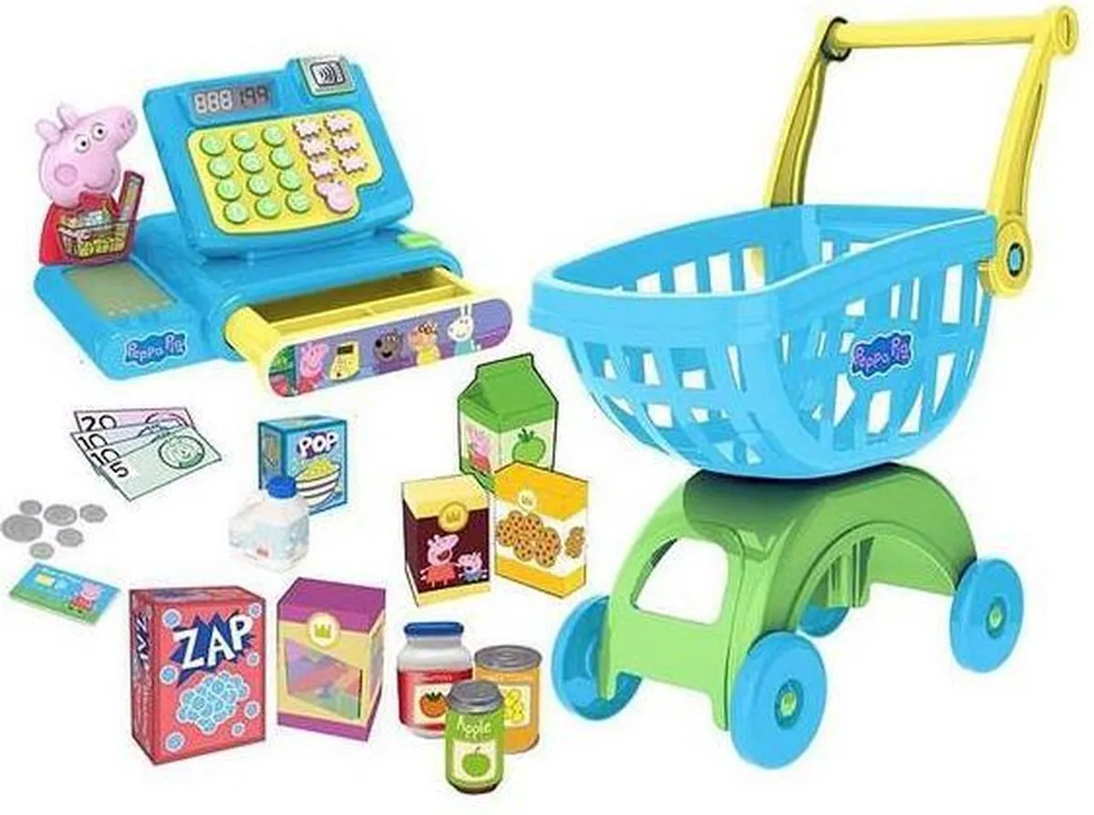 Hasbro Peppa Pig Supermarkt Kassa Speelgoed - Multi
