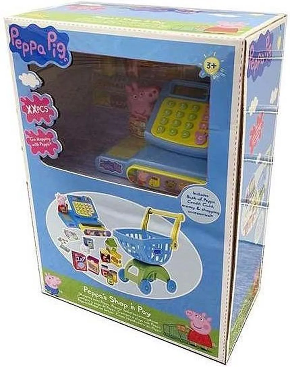 Hasbro Peppa Pig Supermarkt Kassa Speelgoed - Multi