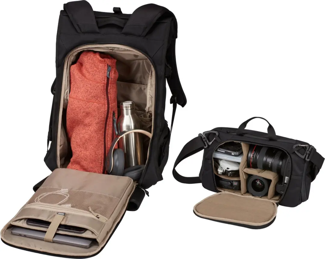 Thule Covert DSLR Rugtas 3203908 - Zwart - afbeelding 2 van 6