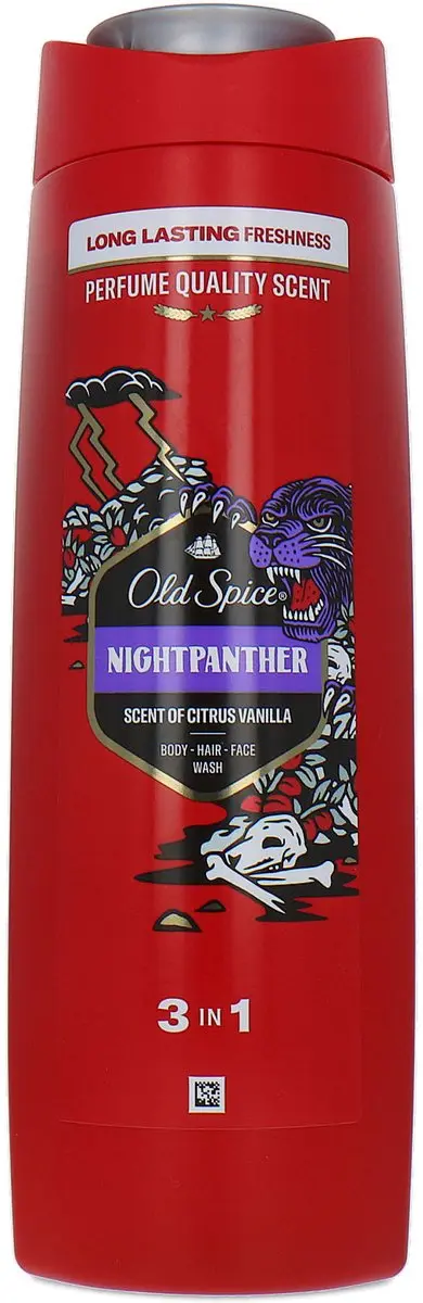Old Spice 3in1 Nightpanther Body-Hair-Face Wash 400ml