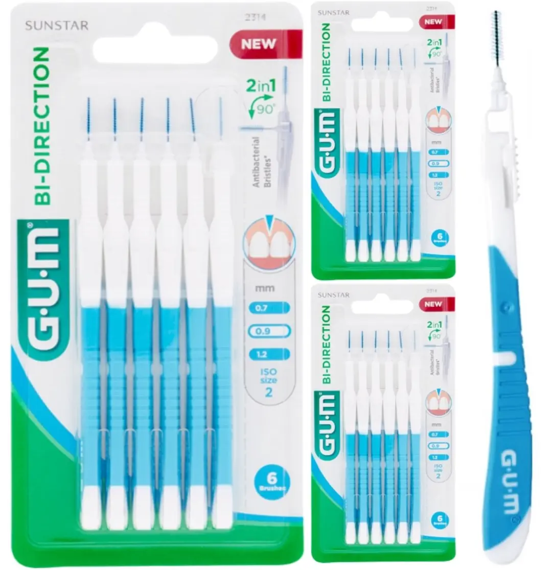 Gum BI-RICHTING Interdentale Borstels 0,9mm