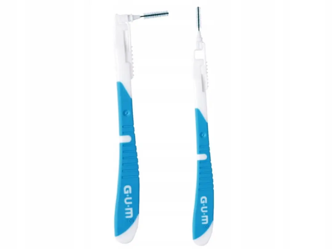 Gum BI-RICHTING Interdentale Borstels 0,9mm - Blauw - 18 Stuks