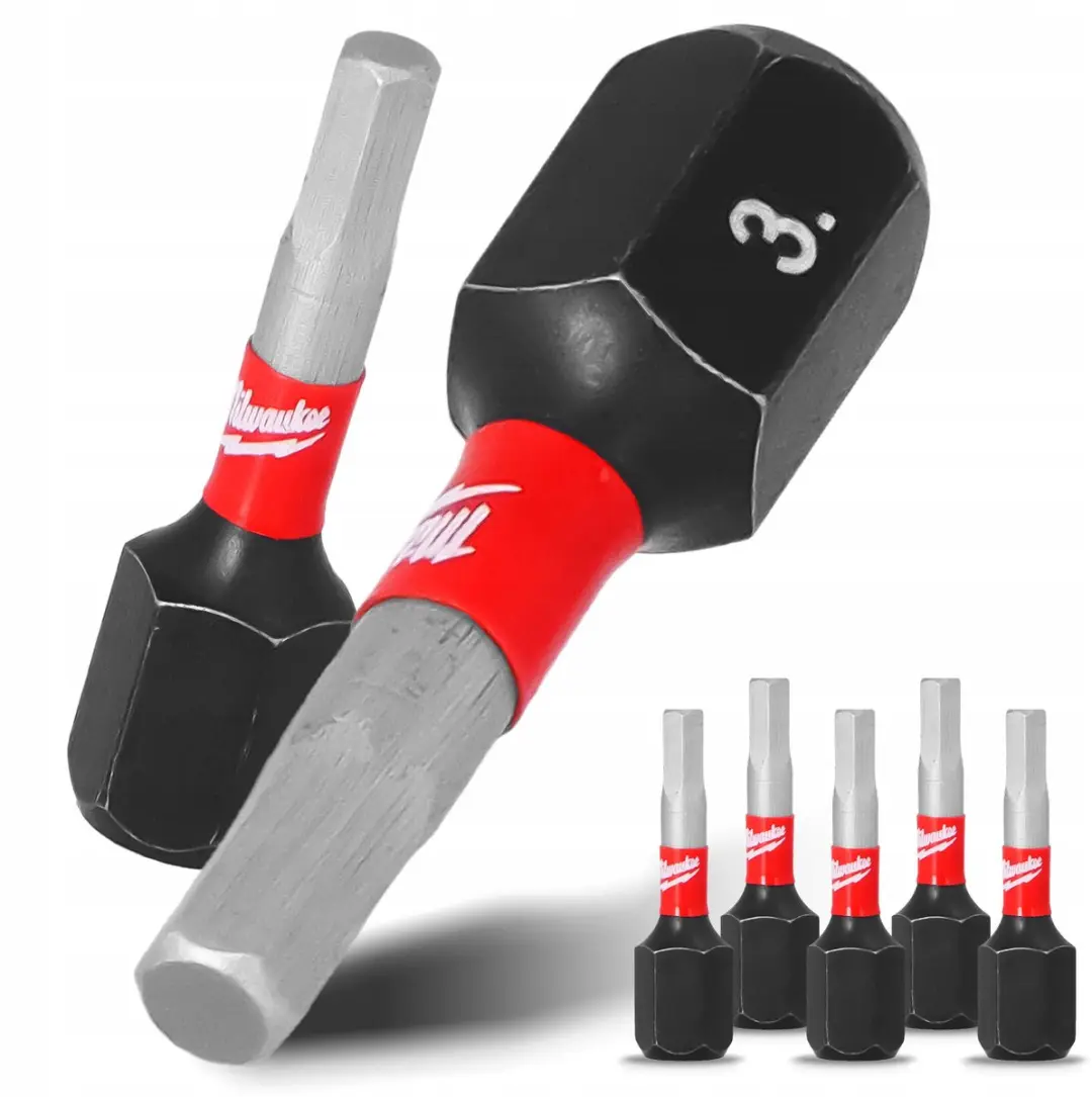 Milwaukee SHOCKWAVE IMPACT DUTY Hex3 25mm Bits