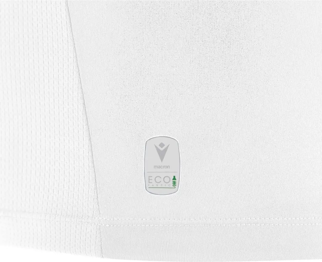 Macron Charon Eco Shirt Korte Mouw Heren - Wit/XXL