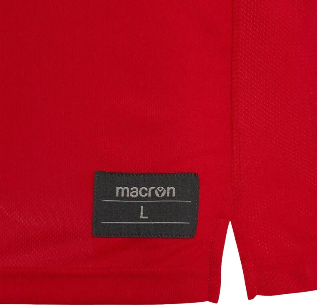 Macron Freon Heren Basketbalshirt - XXL - Rood