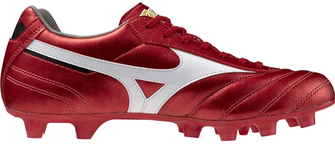 Mizuno Morelia II Club FG Voetbalschoenen - Rood - EU 45 - afbeelding 6 van 6