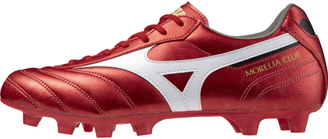 Mizuno Morelia II Club FG Voetbalschoenen - Rood - EU 45