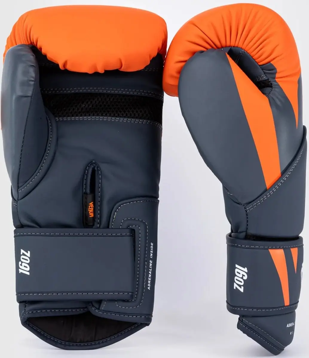 Venum Challenger 4.0 Bokshandschoenen 16oz - Oranje/Navy - afbeelding 6 van 6