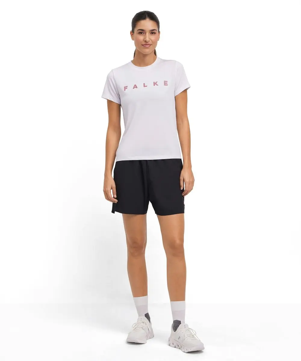 Falke Training Logo Shirt Dames - Wit - XL