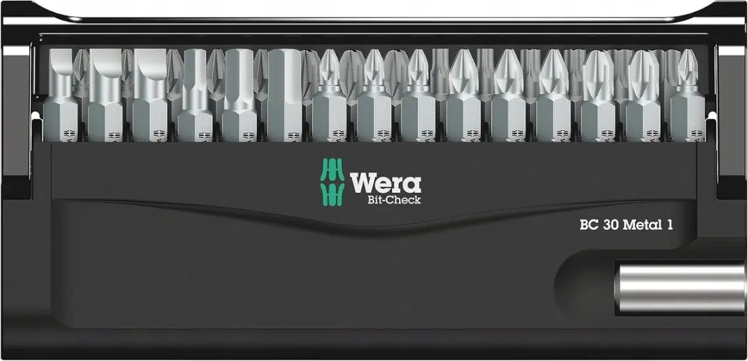 Wera Bit-Check 30 Metal 1 Professionele Bit- en Boorset - 30 Delig