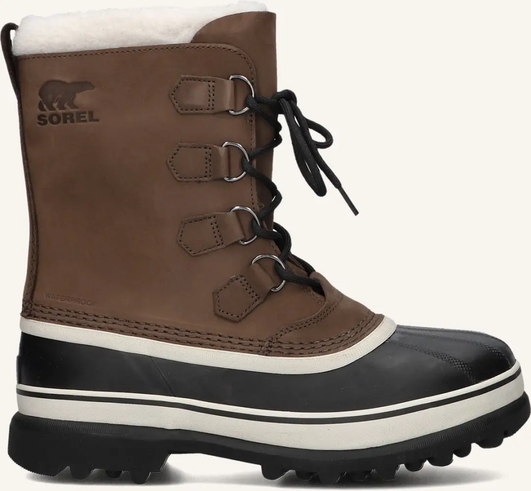 Sorel Caribou WP Heren Sneeuwlaarzen - Maat 48 - Bruin
