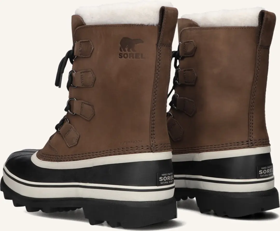 Sorel Caribou WP Heren Sneeuwlaarzen - Maat 48 - Bruin