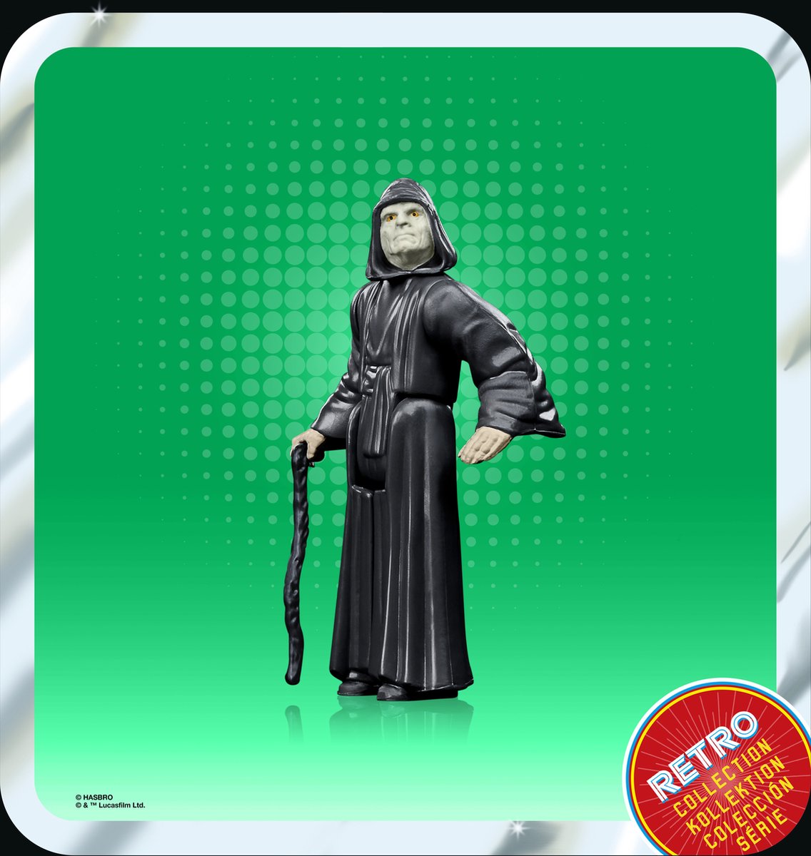 Hasbro Star Wars Actiefiguur The Emperor 10 cm Episode VI Retro Collection Multicolours