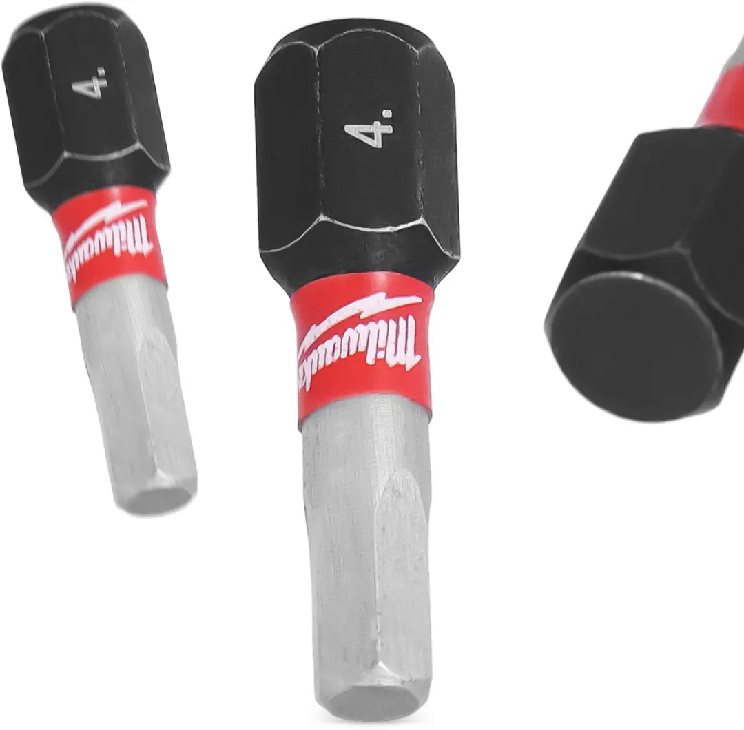 Milwaukee SHOCKWAVE IMPACT DUTY Hex4 Bits 25mm - 3 Stuks