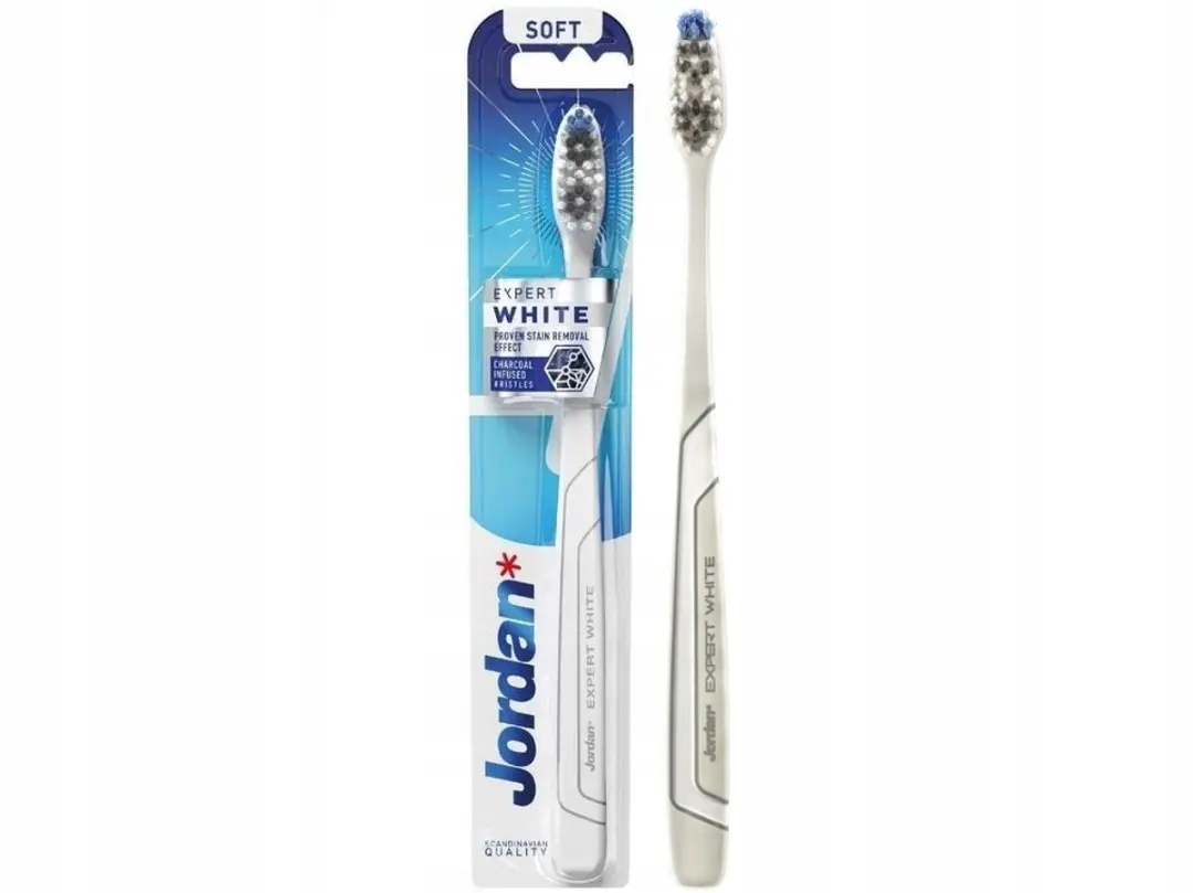 Jordan Expert White Tandenborstels - 4 Stuks