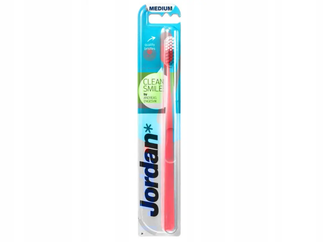 Jordan Clean Smile Handtandenborstels Medium - 9 Stuks