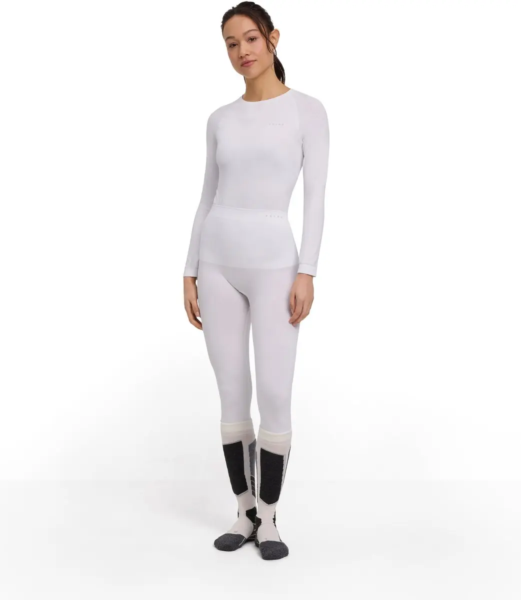 Falke 3/4 Warm Tights Dames - XL - Wit