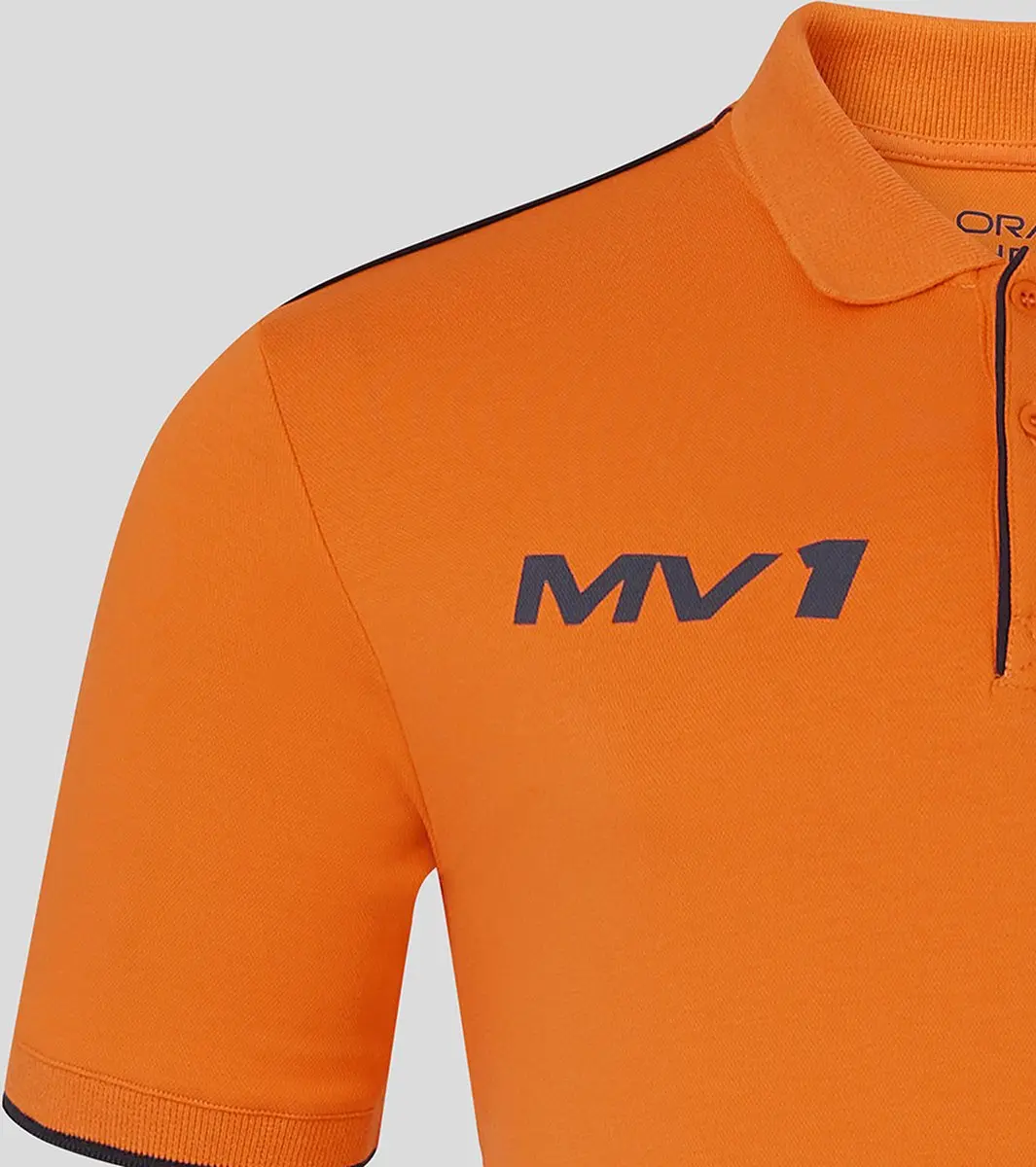 Castore Oracle Red Bull Racing Max Verstappen Polo M - Oranje