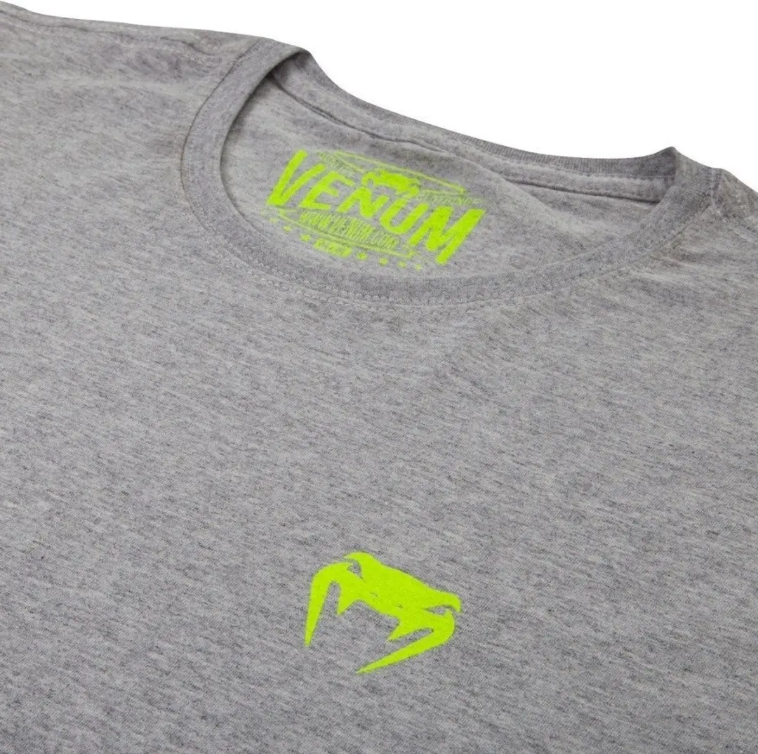 Venum Classic T-Shirt - Grijs/Geel - S