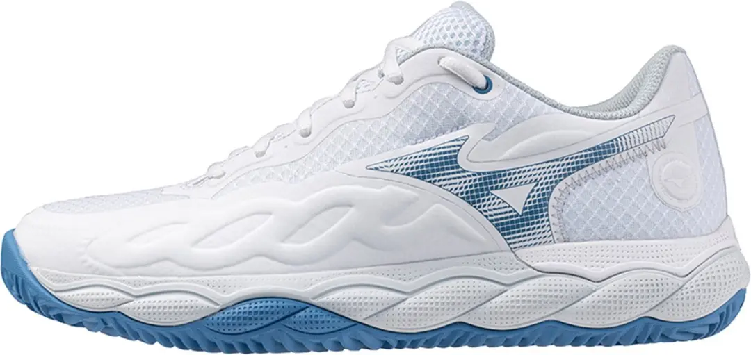 Mizuno Wave Enforce Court CC Tennisschoen Dames - Wit - 38,5