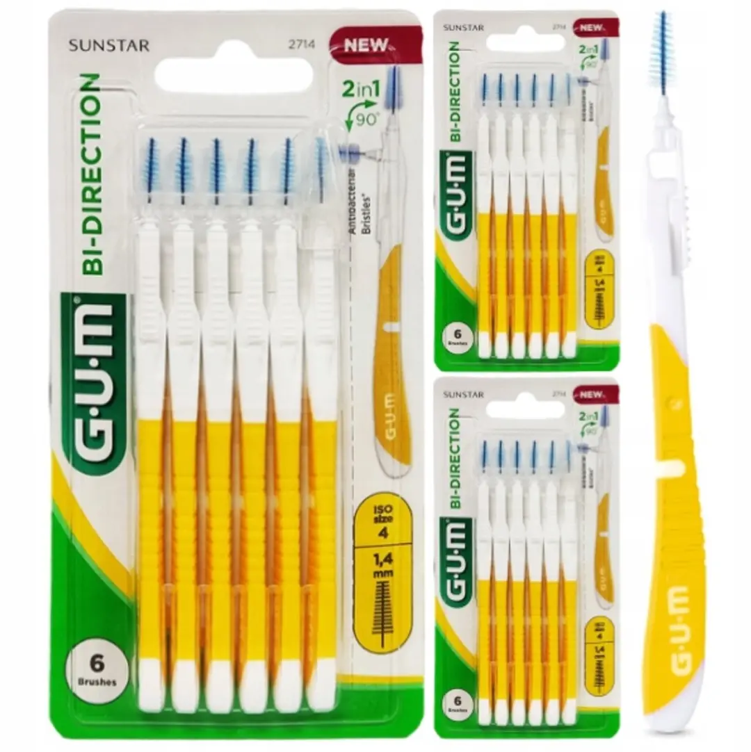 Gum Interdentale Borstelharen Bi-Directional 1,4mm