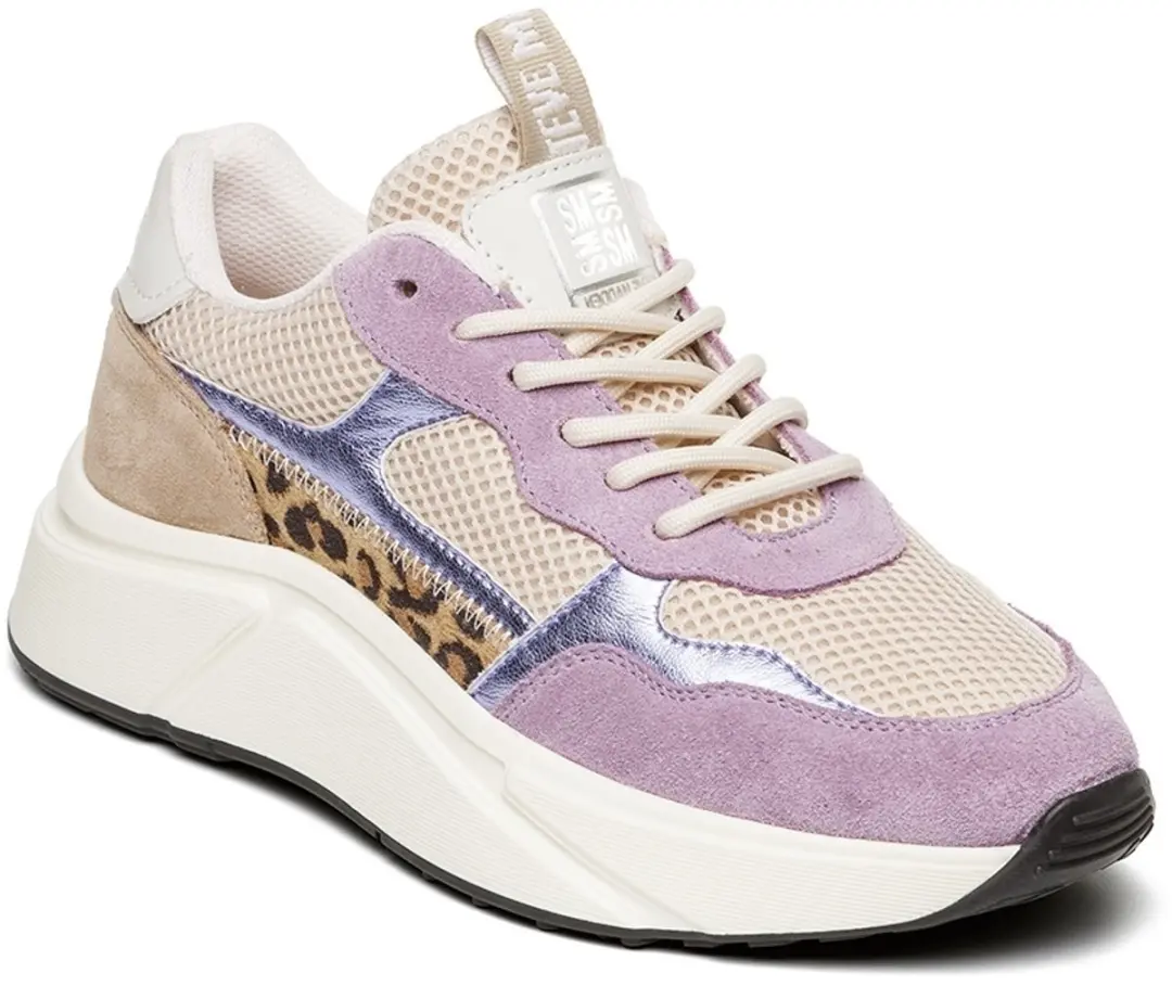 Steve Madden Starlyn Damestrainers - 40 - Beige/Lila