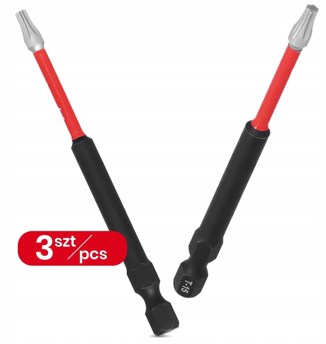 Milwaukee TX15 90mm Magnetische Torx Bit - 3x