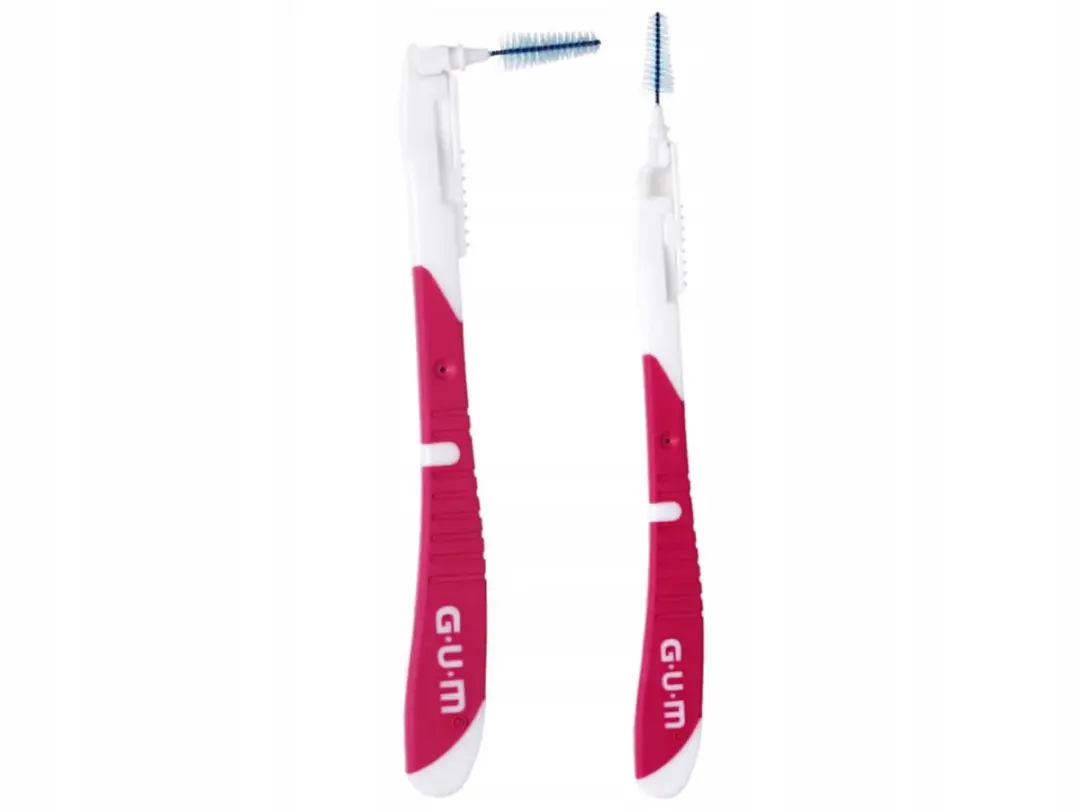 Gum BI-RICHTING Interdentale Borstelharen 1,2mm - Roze - 18 Stuks
