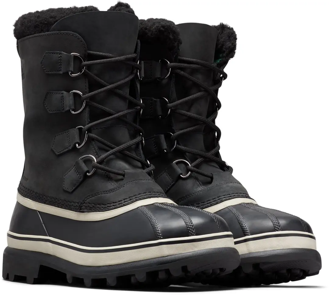 Sorel Caribou WP Heren Sneeuwlaarzen 44.5 - Zwart