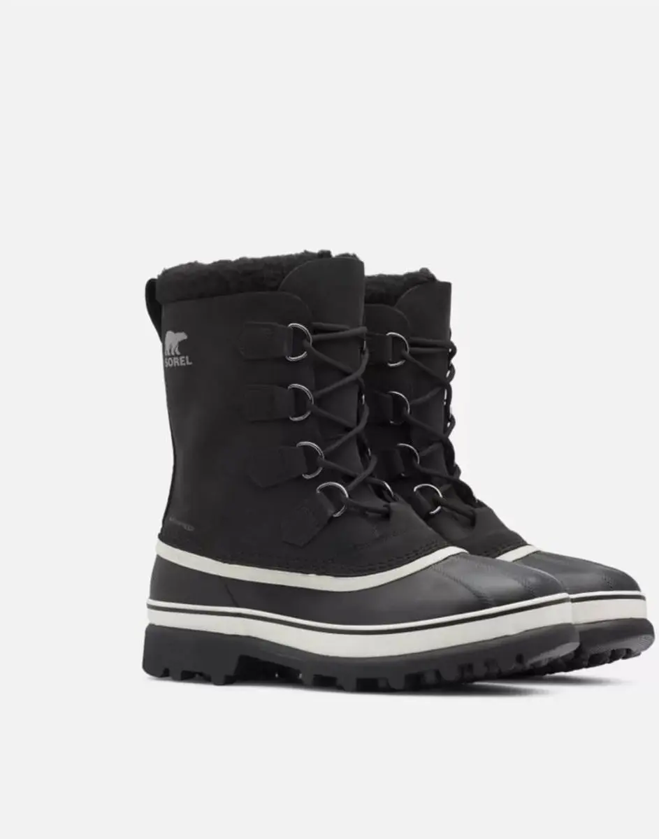 Sorel Caribou WP Heren Sneeuwlaarzen 44.5 - Zwart
