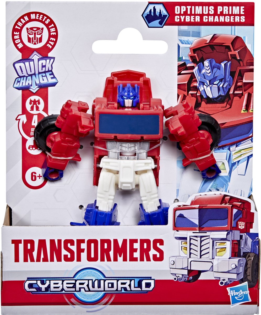 Transformers Cyberworld Cyber Changers Optimus Prime