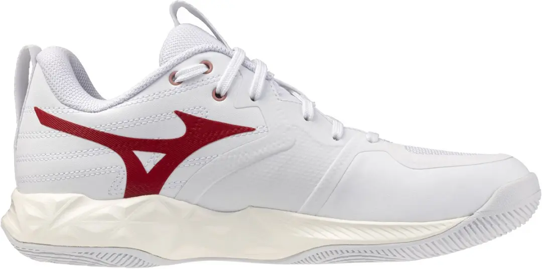 Mizuno Wave Momentum Pro Dames Indoor Schoenen - Wit - afbeelding 6 van 6