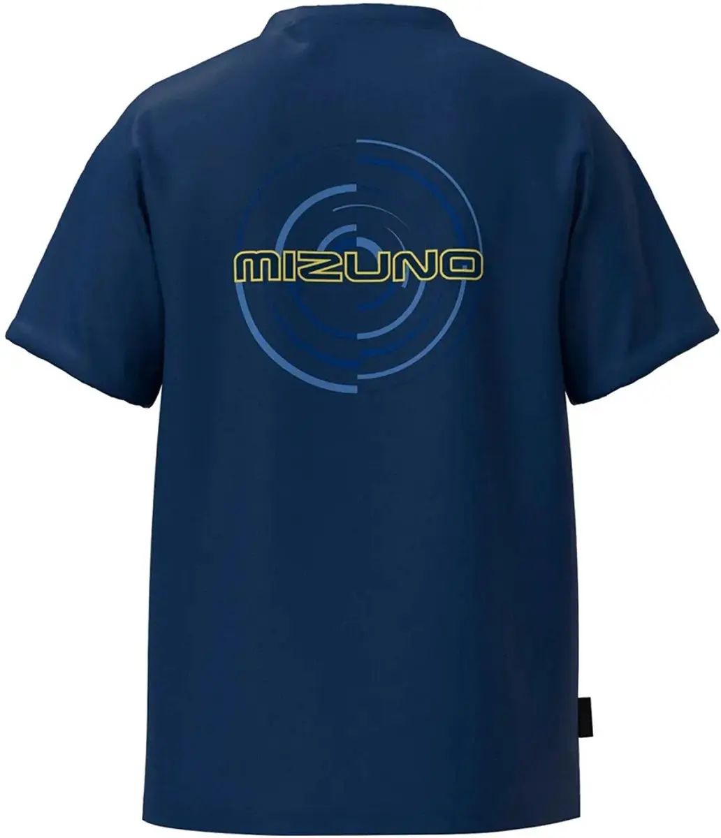 Mizuno Athletic T-shirt 2XL - Blauw