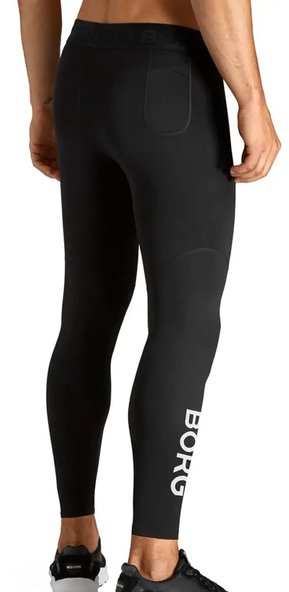 Björn Borg Borg Tights Heren Joggingbroek - Maat L - Zwart