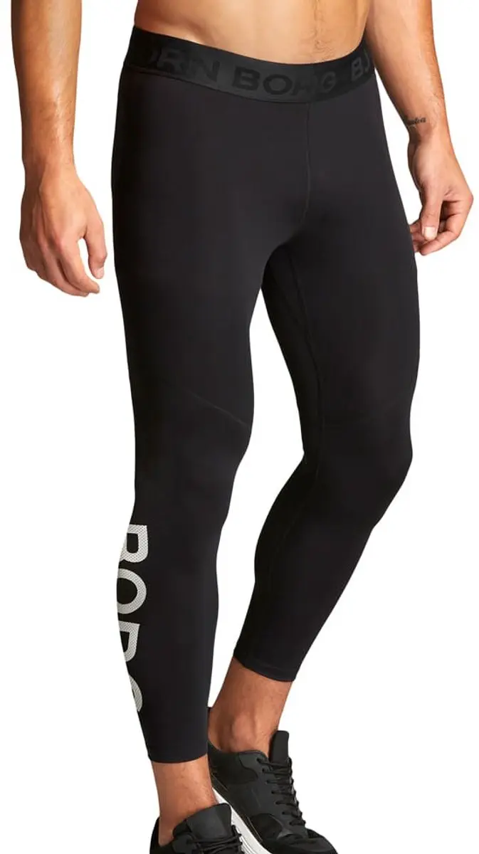 Björn Borg Borg Tights Heren Joggingbroek - Maat L - Zwart