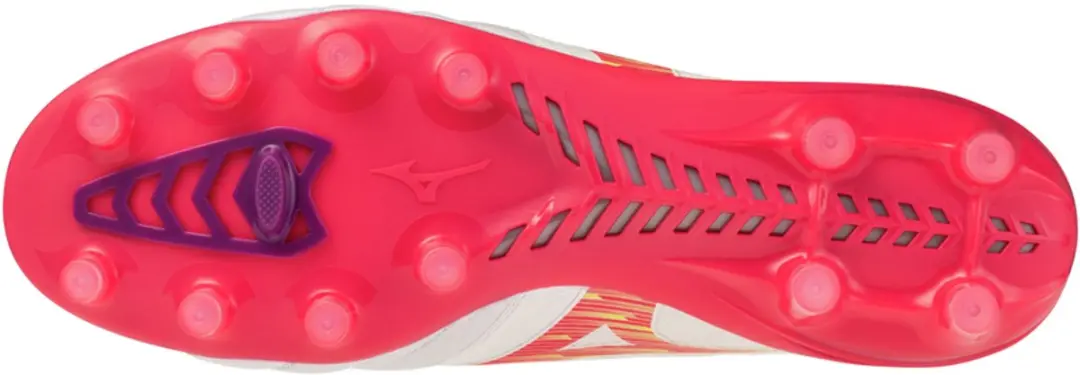 Mizuno Morelia Neo IV Beta Elite FG Voetbalschoenen - 42.5 - Wit/Roze