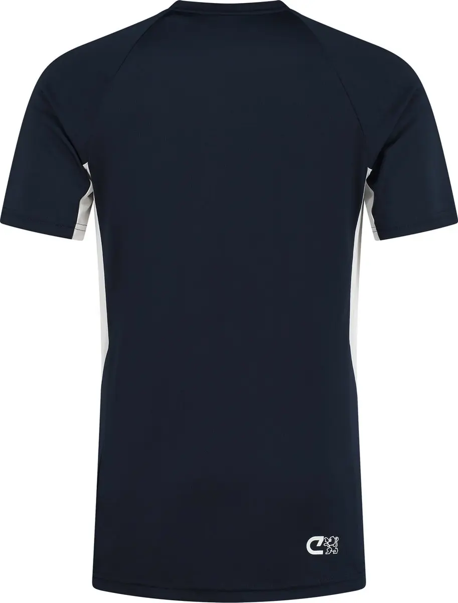 Cruyff Turn Tech Shirt Heren XXL - Navy/Wit