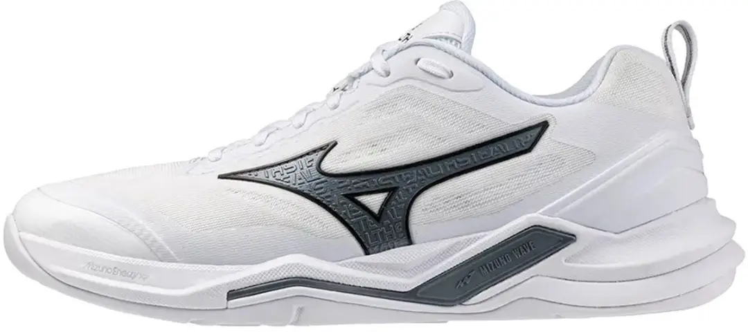 Mizuno Wave Stealth Elite Indoor Schoenen 45 - Wit/Grijs