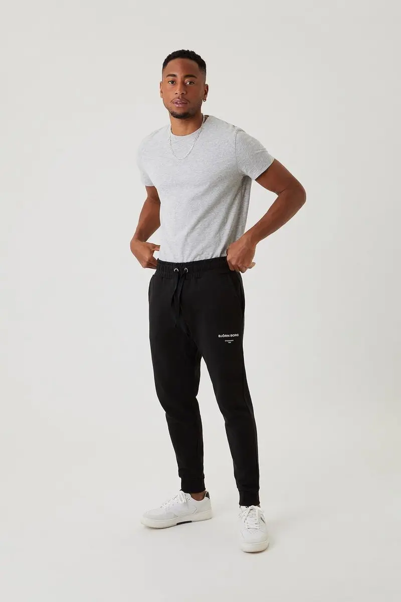 Björn Borg Logo Pant Sportbroek XL - Zwart