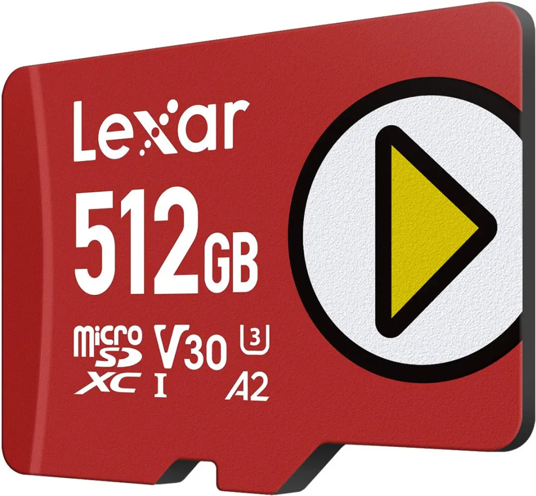 Lexar LMSPLAY512G-BNSNG MicroSDXC Geheugenkaart 512GB