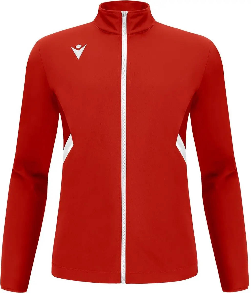 Macron Victory Raijin Polyestervest Kinderen 122 - Rood/Wit
