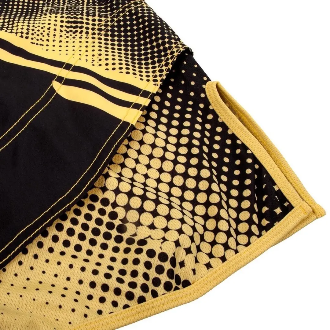 Venum Technical MMA Fight Shorts M - Zwart/Geel - afbeelding 6 van 6